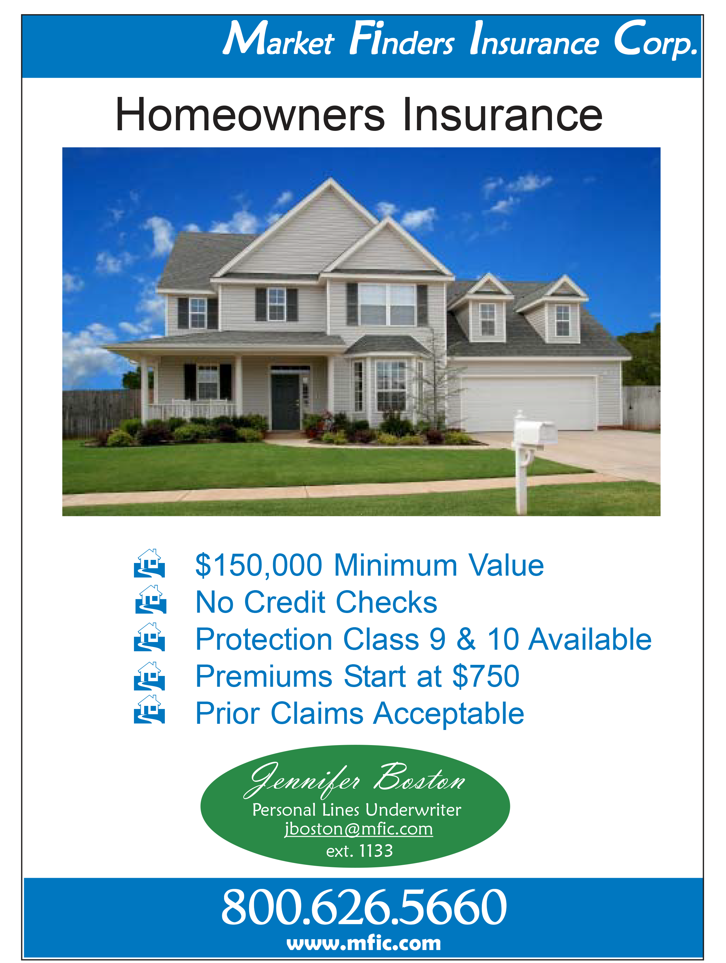 homeowners Market Finders Insurance Corp